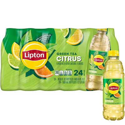 Lipton Grüner Tee Zitrone Eistee 0,5 L, 24er-Pack