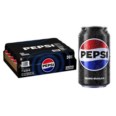Pepsi Zero Sugar 355 ml, 30er-Pack