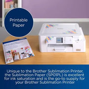 Brother SP01PL Sublimation Paper, 8.5 x 11, White, 100 Sheets
