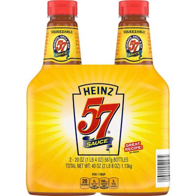 Heinz 57 Sauce, 20 oz., 2 pk.