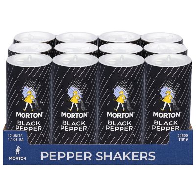Morton Pepper Shakers 1.4 oz., 12 pk.