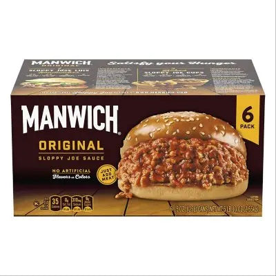 Manwich Sloppy Joe Sauce, 15 oz., 6 pk.