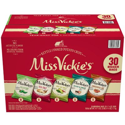 Miss Vickie's Variety Pack Potato Chips, 30 pk.