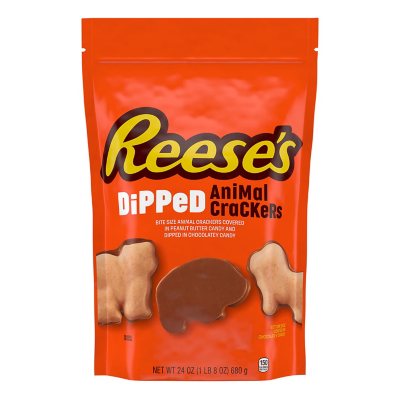 REESE'S Schokolade-Erdnussbutter-überzogene Tierkekse, 680 g