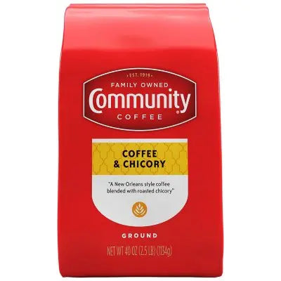 Community Coffee Ground Coffee & Chicory, 40 oz.