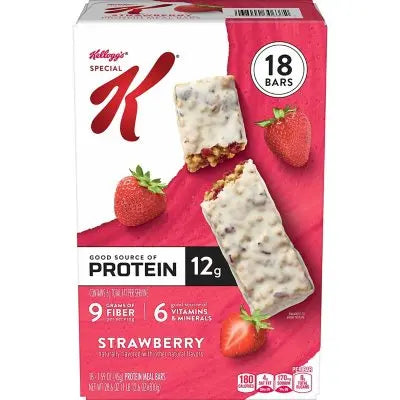 Special K Protein Bars, Strawberry, 18 ct.