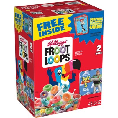 Froot Loops Breakfast Cereal, 43.6 oz.
