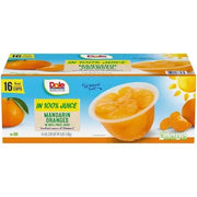 Dole Mandarin Oranges in 100% Fruit Juice, 4 oz., 16 pk.
