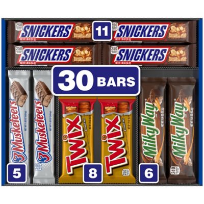 Mars Schokoriegel, Vorteilspackung, Standardgröße, 30 Stück