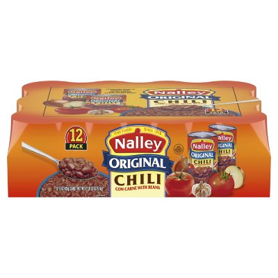 Nalley Original Chili with Beans, 15 oz., 12 pk.