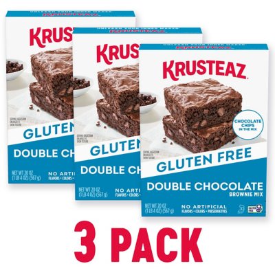 Krusteaz Gluten Free Double Chocolate Brownie Mix, 20 oz.
