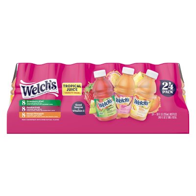 Welch's Tropical Drink Saft-Probierpaket, 296 ml, 24 Stück