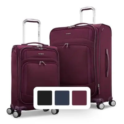 Samsonite Xpression 2-Piece Softside Spinner Luggage Set, Choose Color