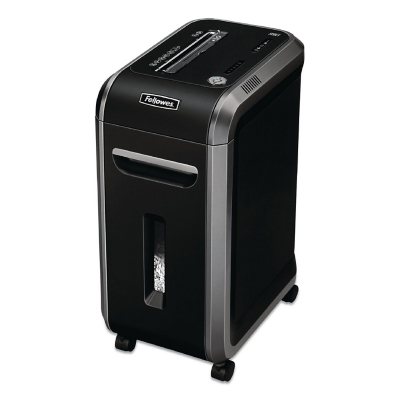 Fellowes - آلة تمزيق الأوراق Powershred 99Ci شديدة التحمل ومقطعة عرضياً ومقاومة للانحشار بنسبة 100% - سعة 18 ورقة
