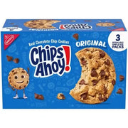 CHIPS AHOY! Chocolate Chip Cookies, Family Size, 18.2 oz., 3 pk.