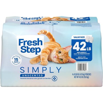 Fresh Step, Simply Unscented Klumpstreu, 19 kg