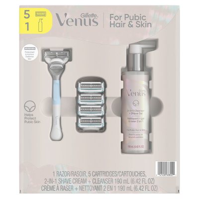 Gillette Venus Schamhaar- und Haut-Rasier-Set