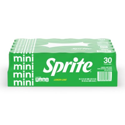 Sprite Mini-Dosen, 222 ml, 30er-Pack