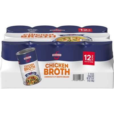 Swanson Chicken Broth 14.5 oz., 12 pk.