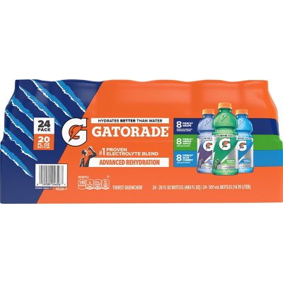 Gatorade Fierce Thirst Quencher Variety Pack, 20 fl. oz., 24 pk.