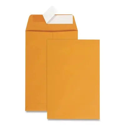 Quality Park - Redi-Strip Catalog Envelope, 6 x 9, Brown Kraft -  100/Box