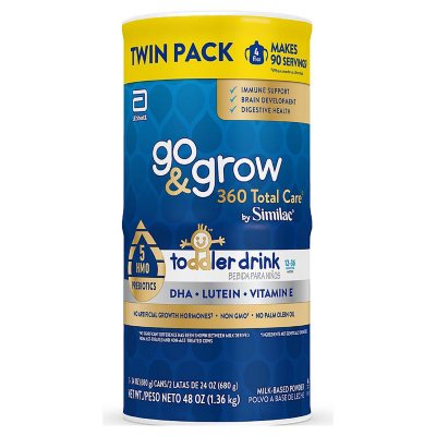 Similac Go & Grow 360 Total Care Powder, 24 oz., 2 pk.