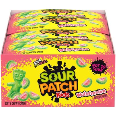 SOUR PATCH KIDS Watermelon Soft Chewy Candy, 2 oz., 24 pk.
