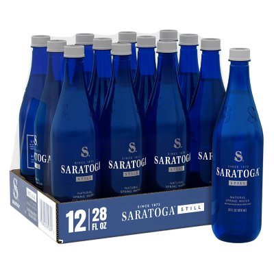 Saratoga Spring Water, 28 fl. oz., 12 pk.