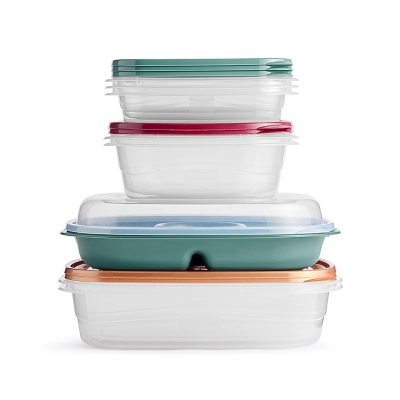 Rubbermaid Takealongs 16-Piece Food Storage and Party Platter Set