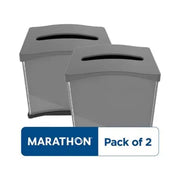 Marathon Interfold Grau Serviettenhalter 2 Stk.