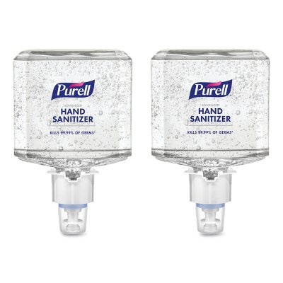 Purell Advanced Gel Hand Sanitizer Refill 1,200 mL, 2 ct.
