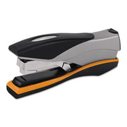 Swingline Optima 40 Schreibtischhefter, Kapazität 40 Blatt - Silber/Schwarz/Orange