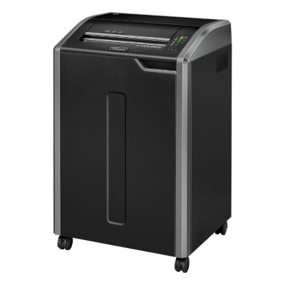 Fellowes - Powershred 485Ci آلة تقطيع الورق بتقنية القطع المتقاطع ومقاومة للانحشار بنسبة 100% - سعة 30 ورقة