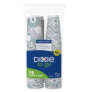 DixieÂ® To Go 16 oz. Paper Cup with Leak-Resistant Lid, 75 ct.