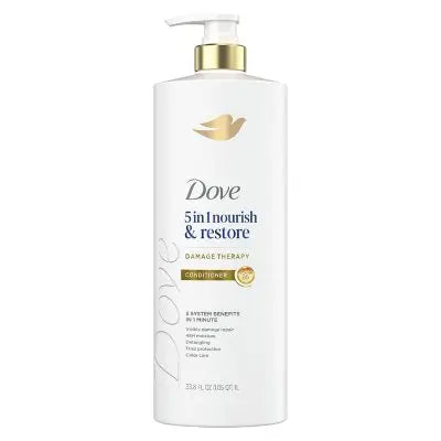 Dove Nourish & Restore 5-in-1 Conditioner, 33.8 fl. oz.