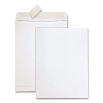 Quality Park - Redi Strip Catalog Envelope, 9 x 12, White - 100/Box