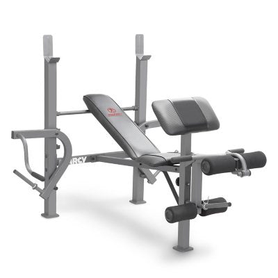 Marcy Standard Weight Bench, Butterfly Attachment & Leg Developer
