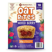 Member's Mark Mixed Berry Oat Bites, 18 pk.