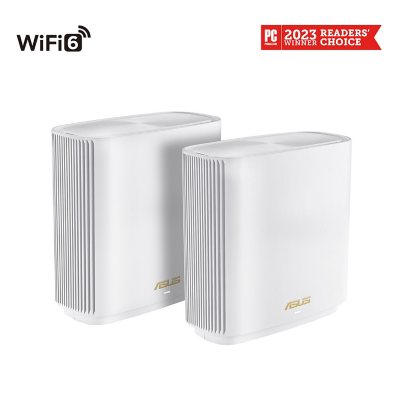 موجه شبكي ثلاثي النطاق ASUS ZenWiFi XT9 AX7800، عبوتان.
