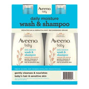Aveeno Baby 2-in-1 Wash and Shampoo, 18 fl. oz., 2 pk.