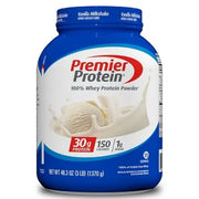 Premier Protein 30g High Protein Powder, Vanilla Milkshake, 3 lbs.