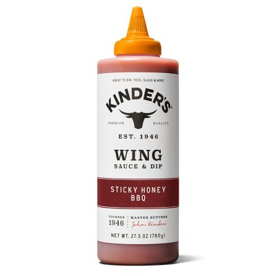 Kinder's Sticky Honey Wing Sauce, 27.5 oz.
