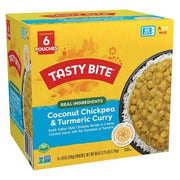 Tasty Bite Kichererbsen-Kokos-Kurkuma-Curry, 283 g, 6er-Pack