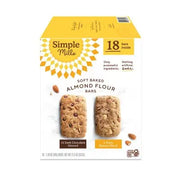 Simple Mills Soft Baked Mandelmehlriegel, Probierpackung, 18 Stück