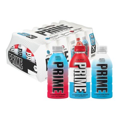 Prime Hydration Drink Probierpaket, 355 ml, 24er-Pack