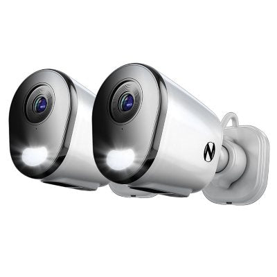 Night Owl Plug-In 2K HD Deterrence Security Cameras, 2pk.