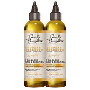 مجموعة زيت فروة الرأس والشعر Goddess Strength 7 Oil من Carol's Daughter، 4.2 أوقية سائلة، عبوتان.