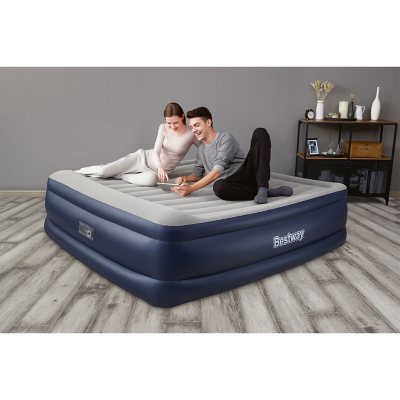 Bestway 22" King Luftmatratze mit Pumpe und antimikrobieller Beschichtung
