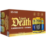 Liquid Death Flavored Iced Tea Variety Pack, 12 fl. oz., 15 pk.