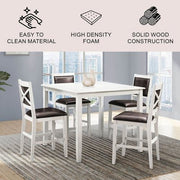 Rory 5-Piece Counter Height Dining Set